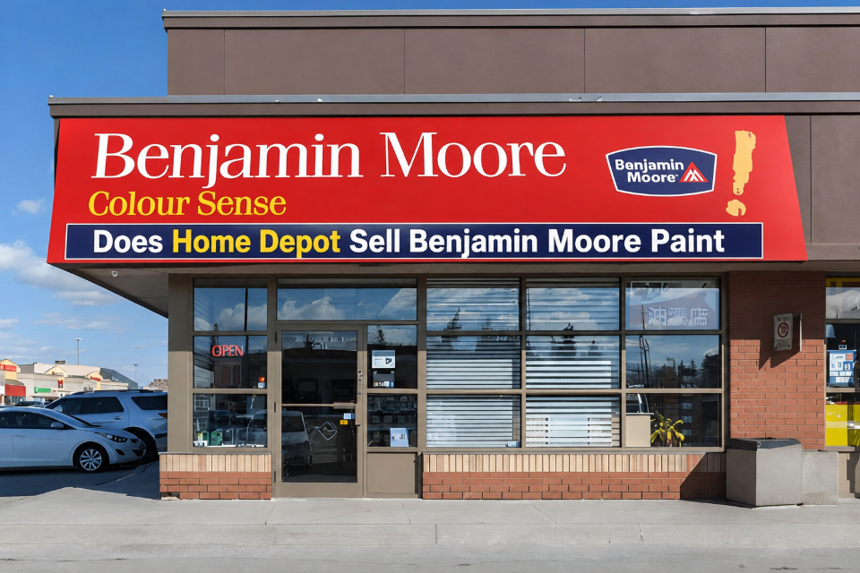 does home depot sell benjamin moore paint