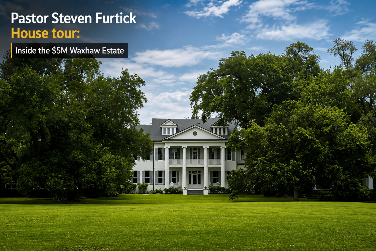 pastor steven furtick house tour